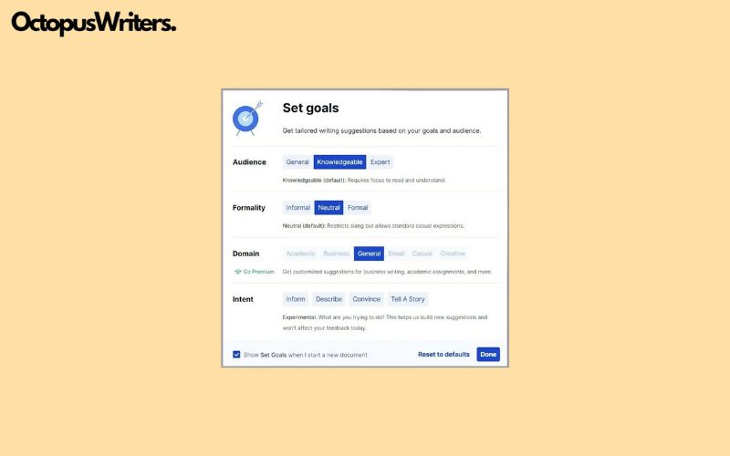 Grammarly tool