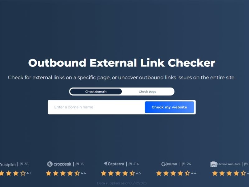 Outbound Links Checker