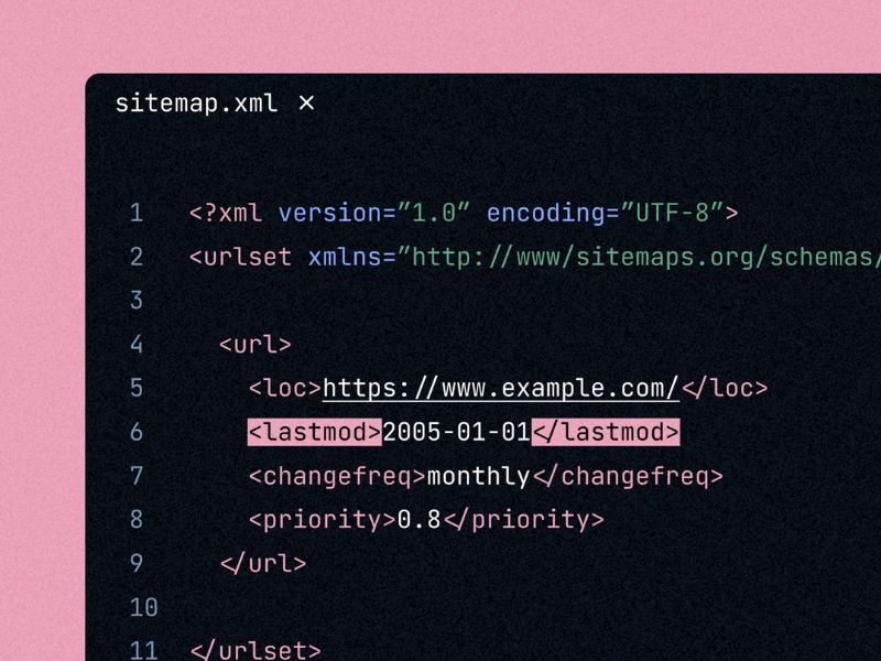 <lastmod> Tag in Sitemaps